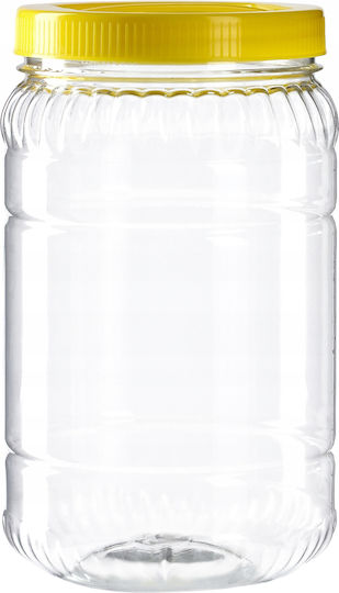 Kadax Βαζάκι Πλαστικό με Καπάκι 2000ml