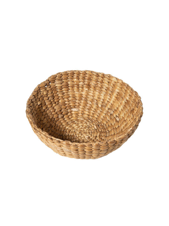 Decorative Basket Wicker Beige S Line