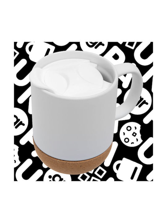 Koupakoupa Bon Jovi Mug Ceramic with Lid 330ml