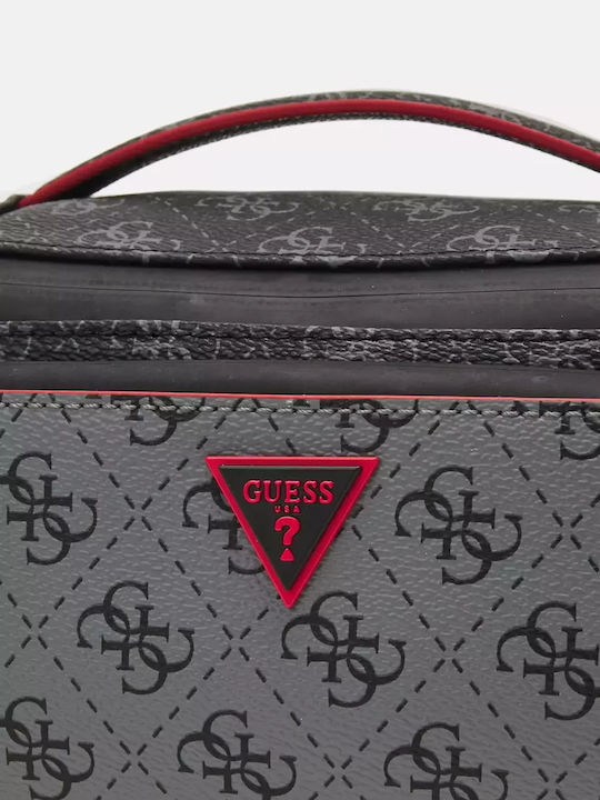 Guess Herren Necessaire Beauty Case in Schwarz Farbe