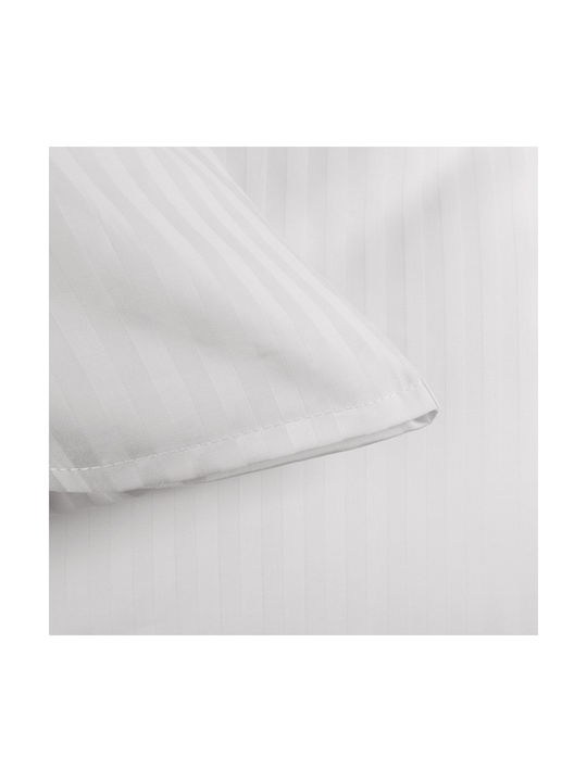 Hotel Pillowcase Pasy 1cm White/50x60