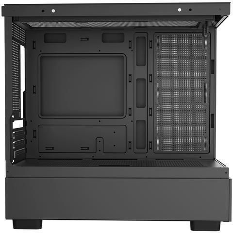 1STPLAYER MIKU Mi5 Gaming Mini-Turm Computergehäuse mit Seitenfenster Schwarz
