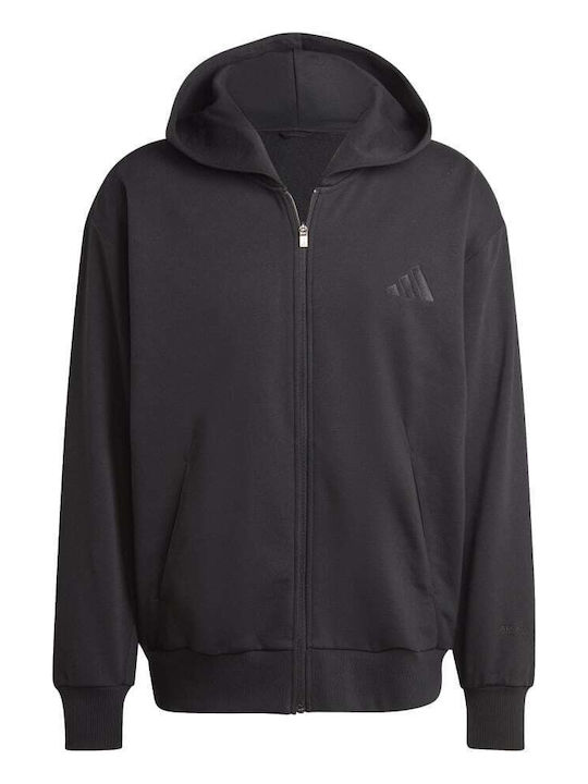 Adidas Men's Sweatshirt Jacket black