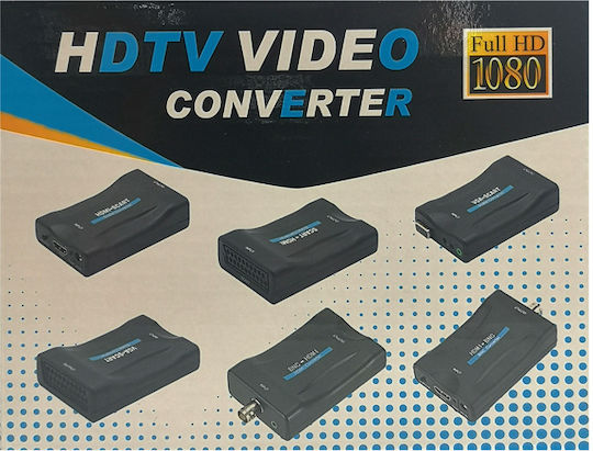 Μετατροπέας Scart female σε HDMI female 1τμχ CAB-H152