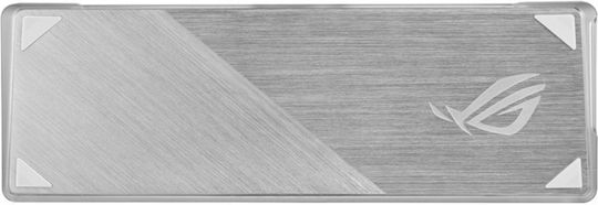 ROG Falchion Gaming Mechanische Tastatur 65% mit Benutzerdefiniertes Rot Schaltern und RGB-Beleuchtung (Englisch US) Ace White
