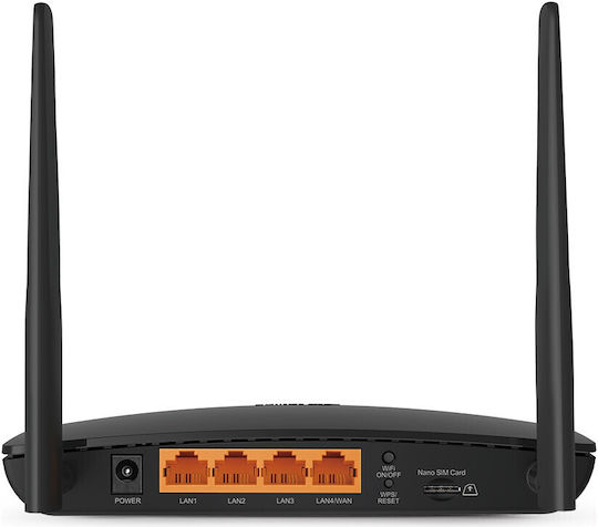TP-LINK TL-MR6400 v7 Wireless 4G Router Wi‑Fi 4 with 3 Ports