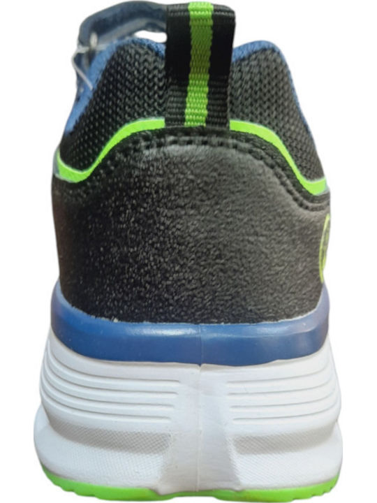 Παιδικά Sneakers με Σκρατς Μαύρο
