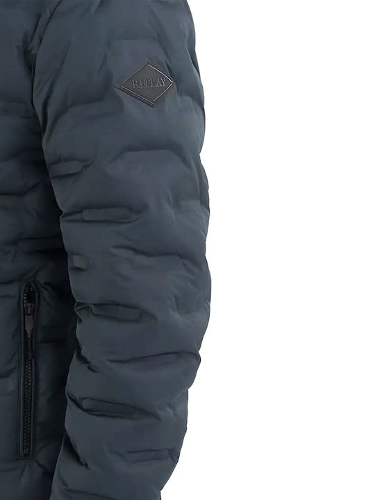Geci Puffer Albastru