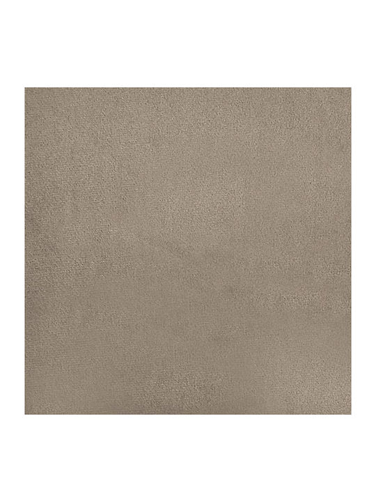 Relaxsessel mit Fußhocker Taupe 75x89.5x103.5cm