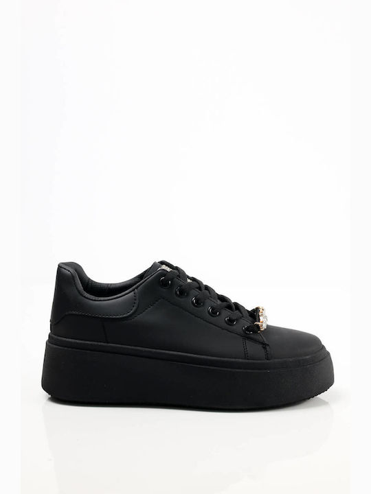 Ligglo Damen Sneakers Schwarz