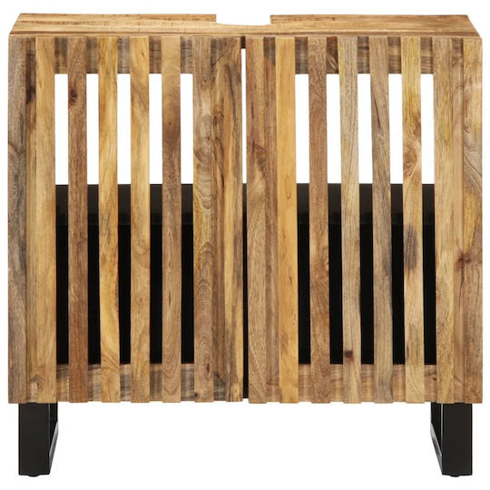 vidaXL Πάγκος χωρίς Νιπτήρα Μ62xΒ34xΥ58cm Καφέ