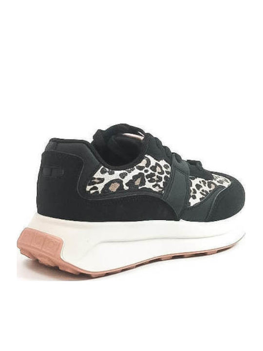 Γυναικεία Flatforms Sneakers Μαύρα
