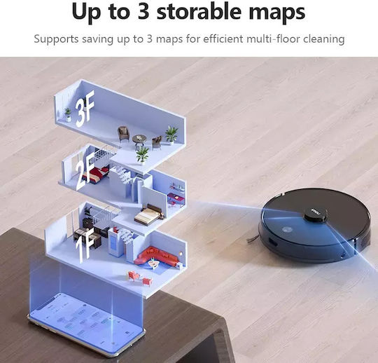 Imou L11 PRO MAX Roboterstaubsauger zum Saugen & Wischen mit Kartierung und Wi-Fi Schwarz