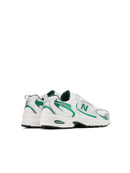 New Balance Sneakers White Nightwatch Green