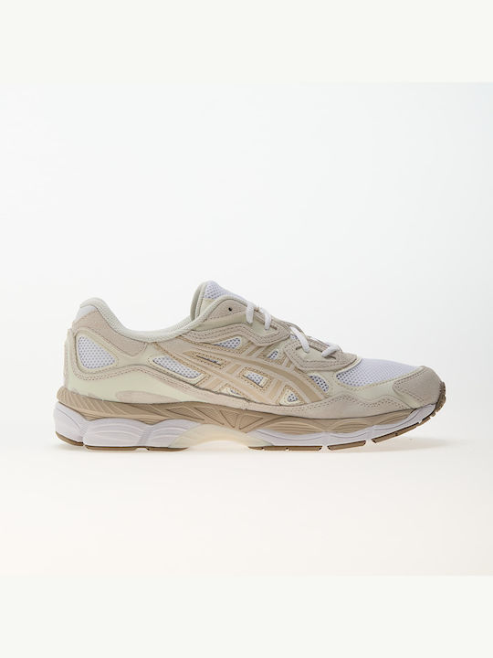 Gel-NYC Sneakers Weiß / Feder Grau