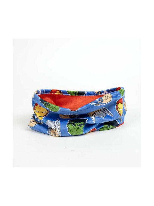 Avengers Kids Fabric Scarf Blue