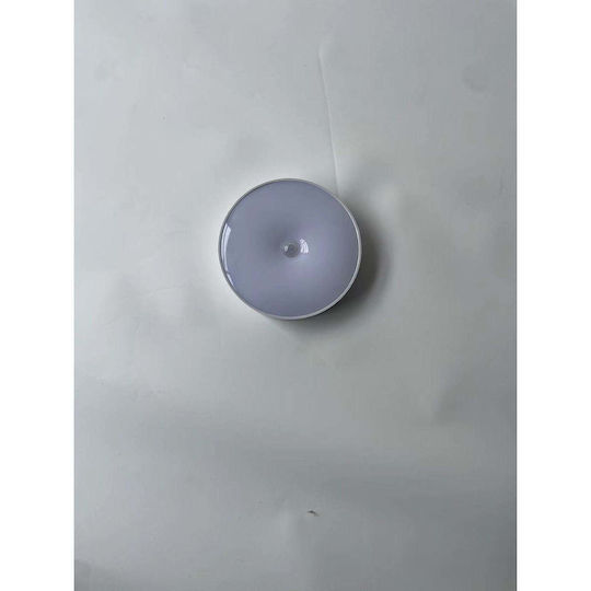 Reîncărcabil LED Lumină de noapte Comutator cu Alimentare cu baterie și Senzor de mișcare 1buc