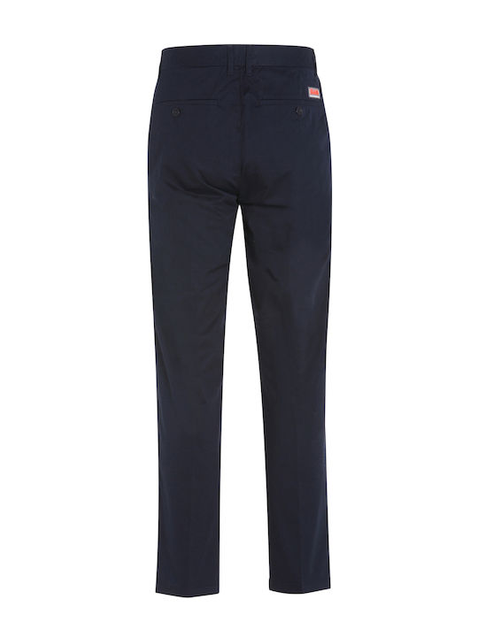 Slam Men's Trousers Chino in Regular Fit Blue