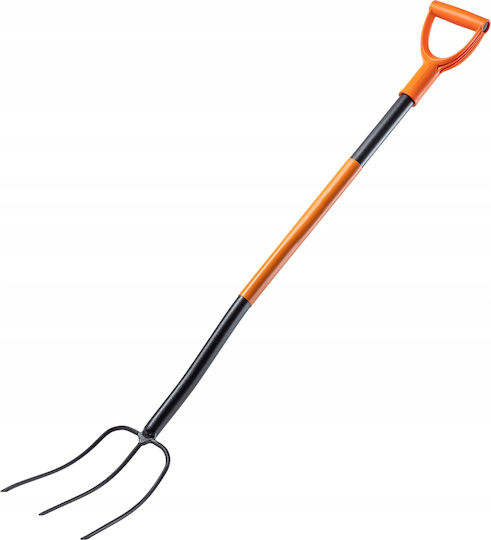 Kadax 26181 Gartenrechen Bogenharke mit Stiel