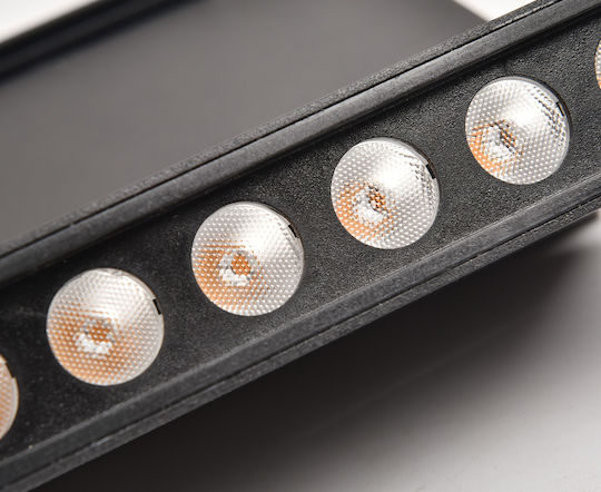 Greenie LED Комерсиално Линейно Осветление Светило Таван 12W Топло бяло с Регулируема Интензивност 11см.