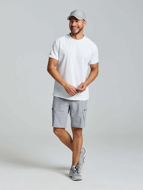 Slam Men's Athletic T-shirt Short Sleeve White