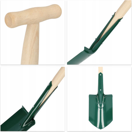 Kadax Φτυάρι με Ξύλινο Κοντάρι 117cm