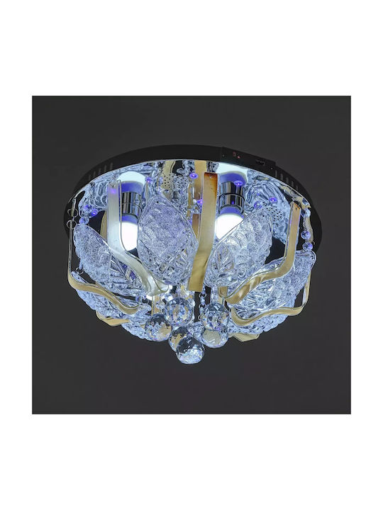 Ceiling Mount Light Purple with Socket E27