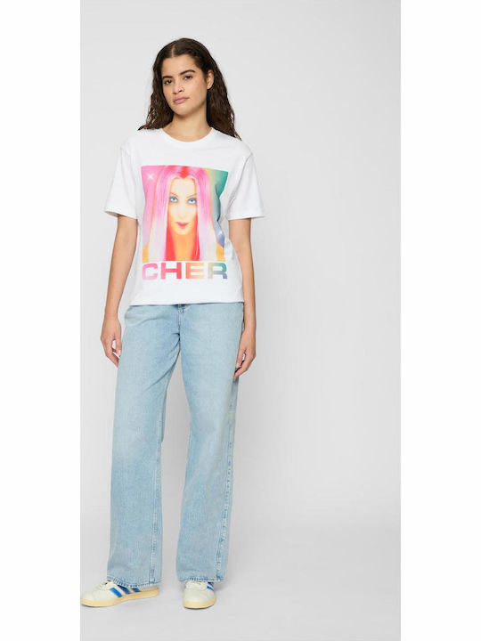 Damen T-Shirt White