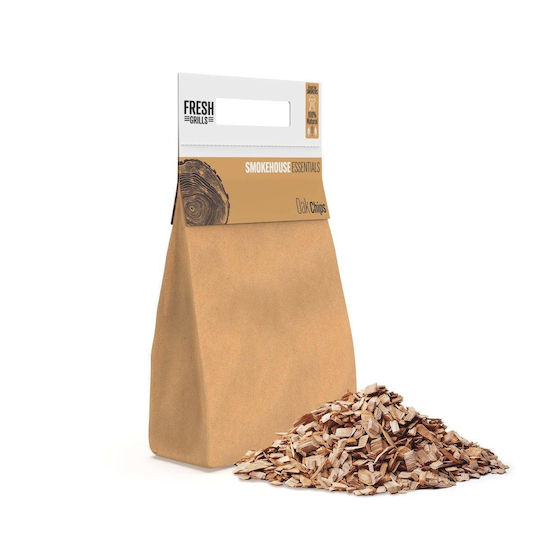 Chips din Lemn Chipsuri pentru Fumat la Grătar cu Aromă Stejar 2.1kg 1buc
