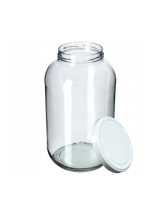 Kadax Vaza Uz General cu capac Sticlă Transparent 4000ml