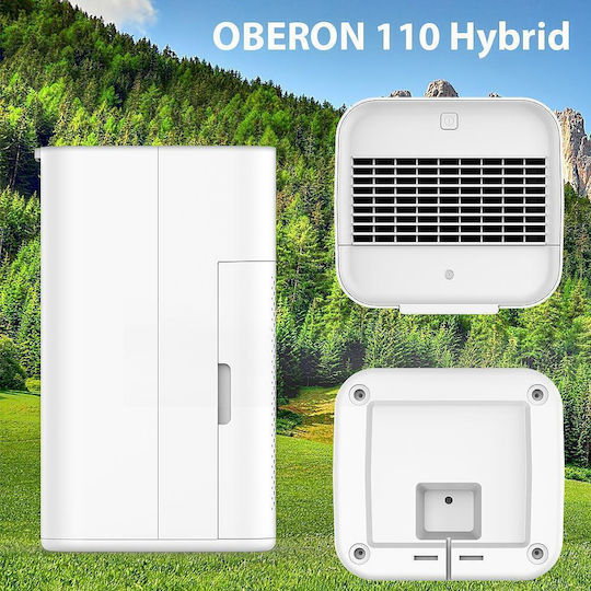 110 Hybrid Пречиствател за въздух / Овлажнител 21 W за помещения 15 m²