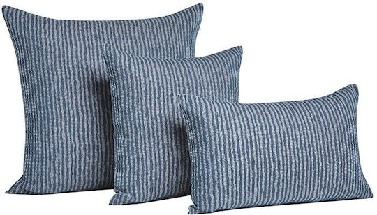 Bed&Bath Μαξιλαροθήκη Μπλε 57x57εκ.