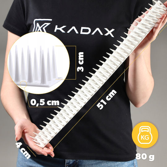 Kadax Ακίδες Απώθησης Πουλιών / Γατών 0.51x0.035m