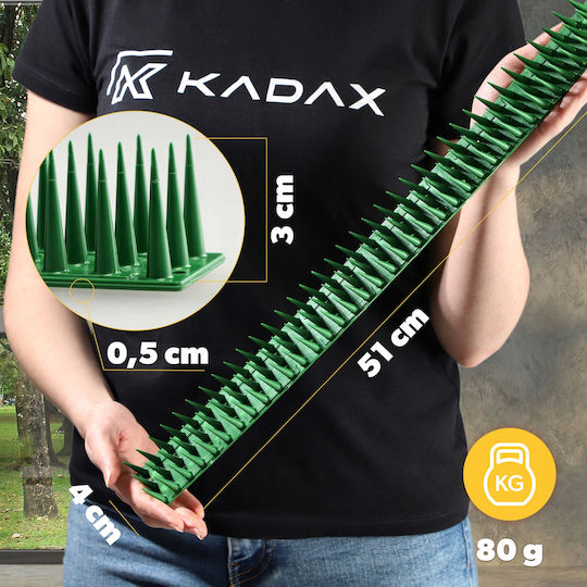 Kadax Repellent Spikes Birds / Cats 12.24m