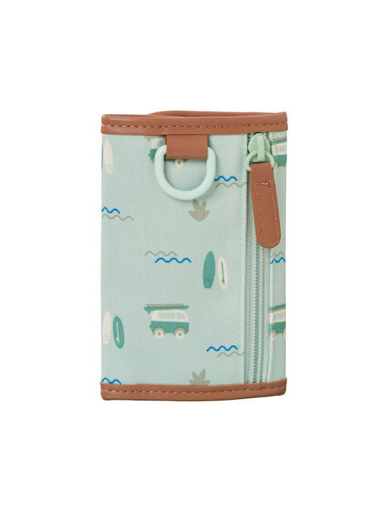 Fresk Surf Boy Kids Wallet with Coins with Velcro Light Blue