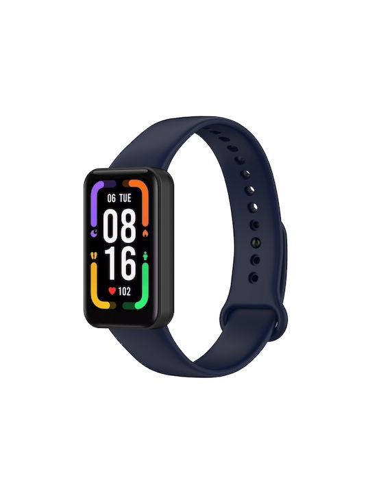 Каишка Силикон Син (Redmi Smart Band Pro - Редми Смарт Банд Про)