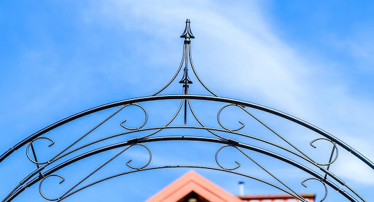 Arch Garten in Schwarz Farbe 1Stück
