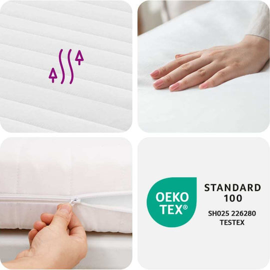 vidaXL Double Saltea 140x210x10cm