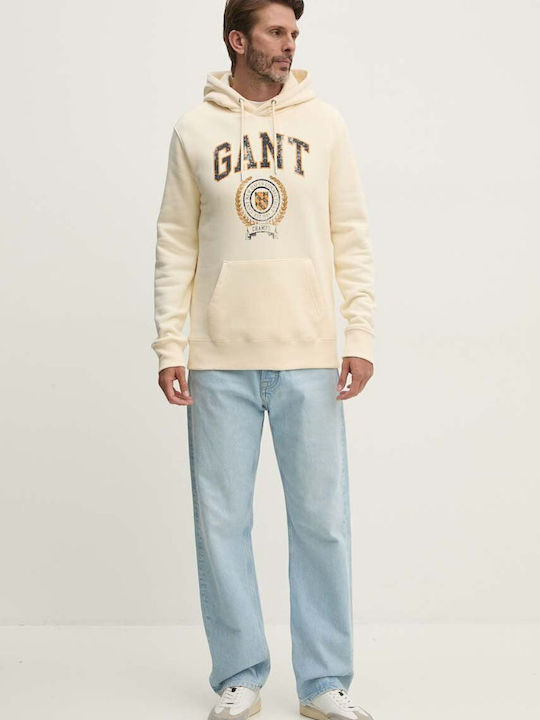 Sweatshirt mit Kapuze Cream