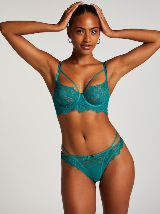 Hunkemöller Women's String Deep Lake