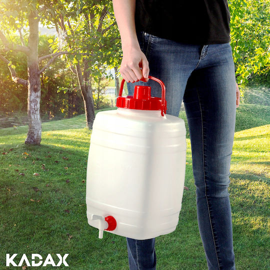 Kadax Plastic Jerry Can with Tap 15lt 25709