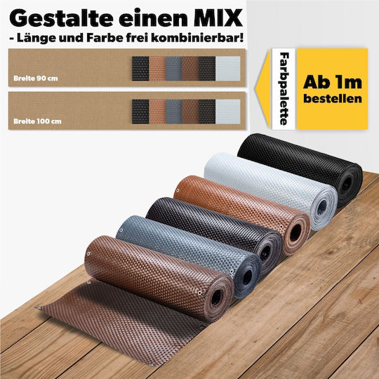 Kadax Garden Fencing Material 1pcs Brown