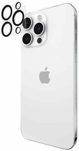 Case-Mate Kameraschutz Gehärtetes Glas Black für das Apple iPhone 15 Pro, iPhone 15 Pro Max