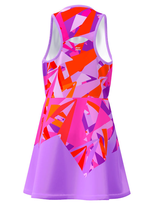 Rochie de Tenis pentru Femei Bidi Badu Spike Lila Roz