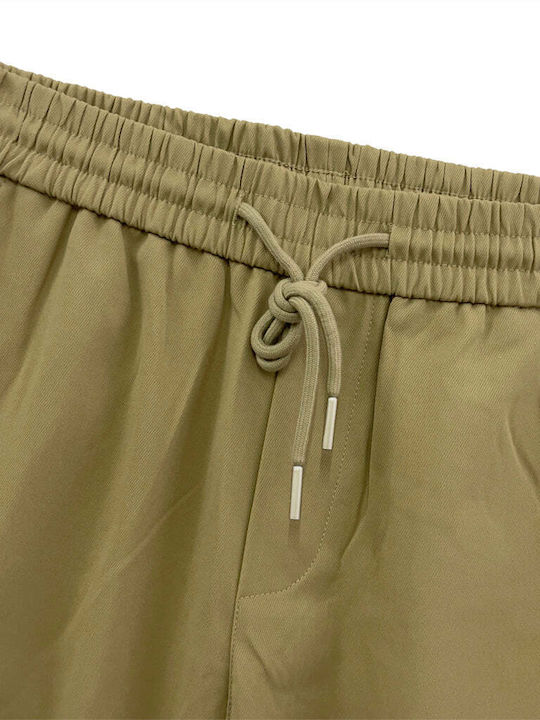 Ustyle Men's Trousers Cargo Brown