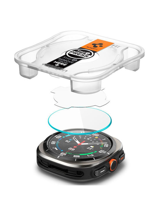 Spigen EZ Fit Закалено стъкло за Galaxy Watch Ultra 47mm Прозрачен 2бр AGL08349