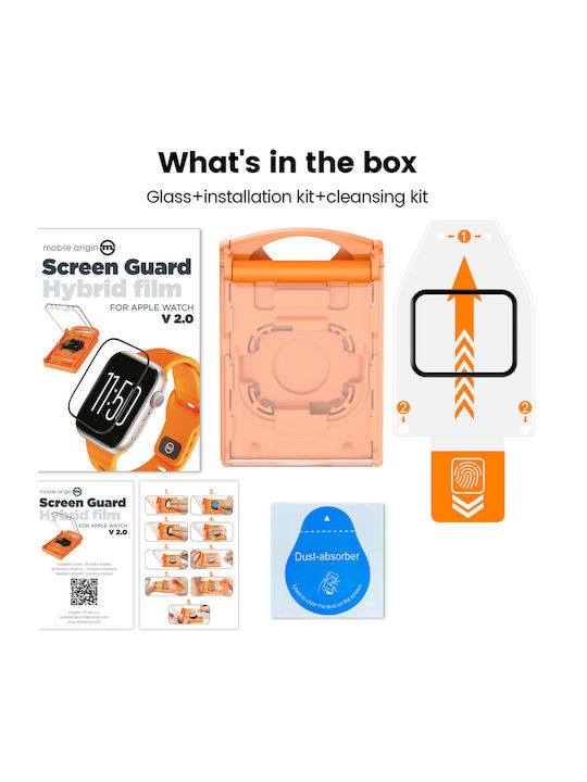 Mobile Origin Screen Protector pentru Apple Watch Seria 6/5/4/SE - 44mm 1buc SGA-AW44