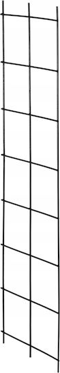 Garden Trellis in Black Colour 120x35cm