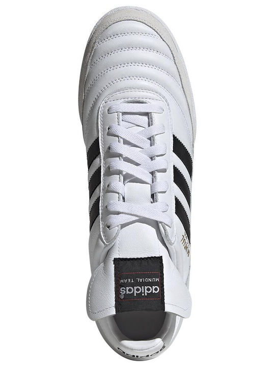 Adidas Mundial Team TF Low Football Shoes with Molded Cleats White