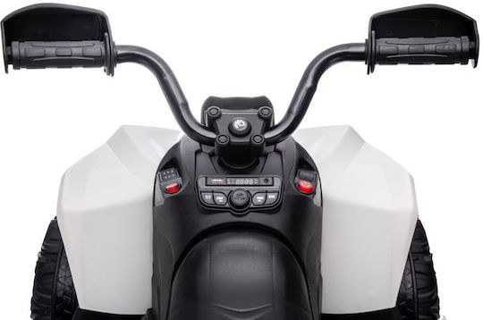 Tricicletă pentru copii Quad CAN-AM Electrică 12 volți Alb